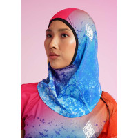 UGLOW - Women - UGS Hijab - Blue Pink